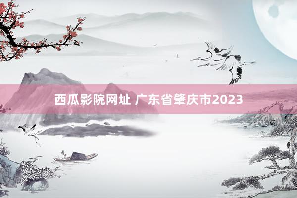 西瓜影院网址 广东省肇庆市2023