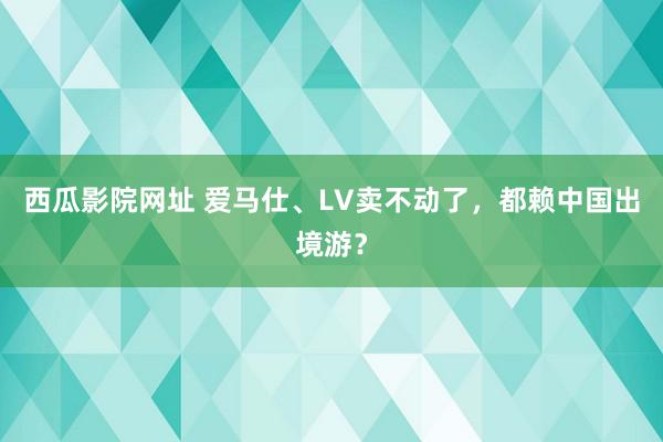 西瓜影院网址 爱马仕、LV卖不动了，都赖中国出境游？