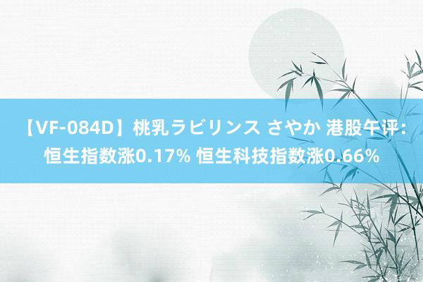 【VF-084D】桃乳ラビリンス さやか 港股午评：恒生指数涨0.17% 恒生科技指数涨0.66%