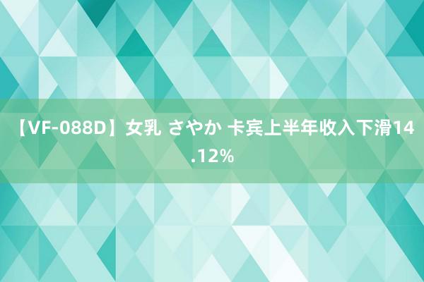 【VF-088D】女乳 さやか 卡宾上半年收入下滑14.12%