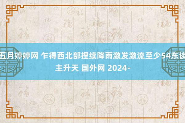 五月婷婷网 乍得西北部捏续降雨激发激流至少54东谈主升天 国外网 2024-